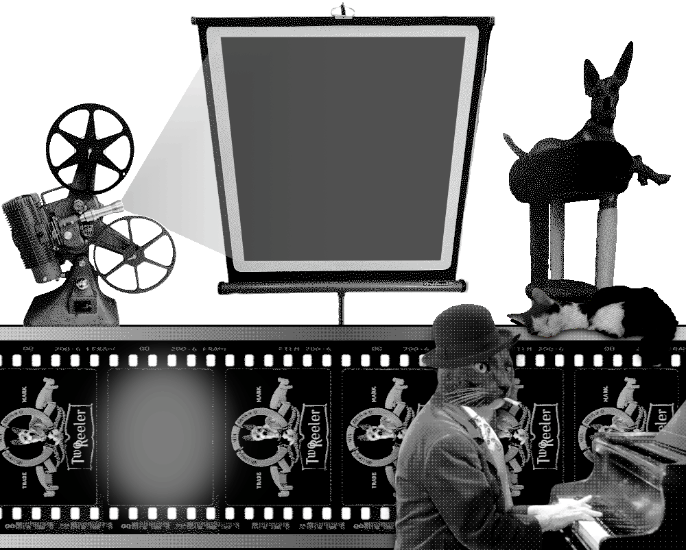 Two-Reeler animated banner by me